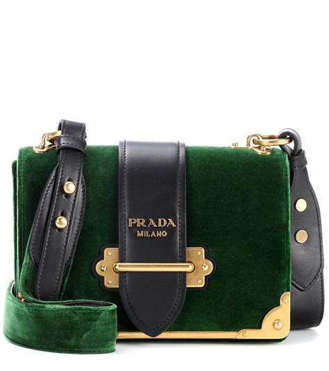 prada velvet cahier bag|Prada cahier bag embroidered.